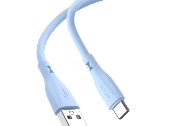 CA119C Max 2A USB To TC 1m Liquid Silicone Fast Charging Data Cable
