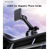 C263 360 Rotating Base Strong Suction Cup Telescopic Clamp Arm Design Car Magnetic Phone Holder