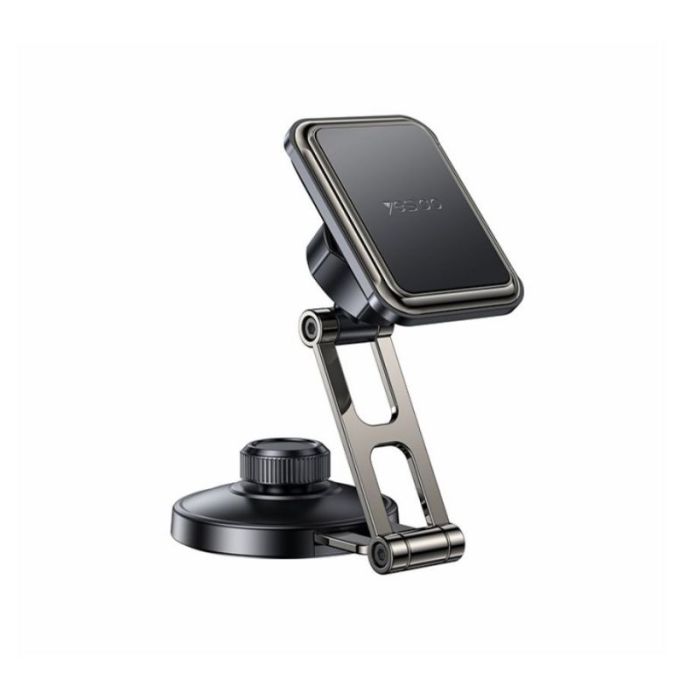 C264 Zinc Alloy 6Pcs Magnets Strong Rotating Arm Multi-angle Magnetic Phone Holder