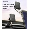 C264 Zinc Alloy 6Pcs Magnets Strong Rotating Arm Multi-angle Magnetic Phone Holder