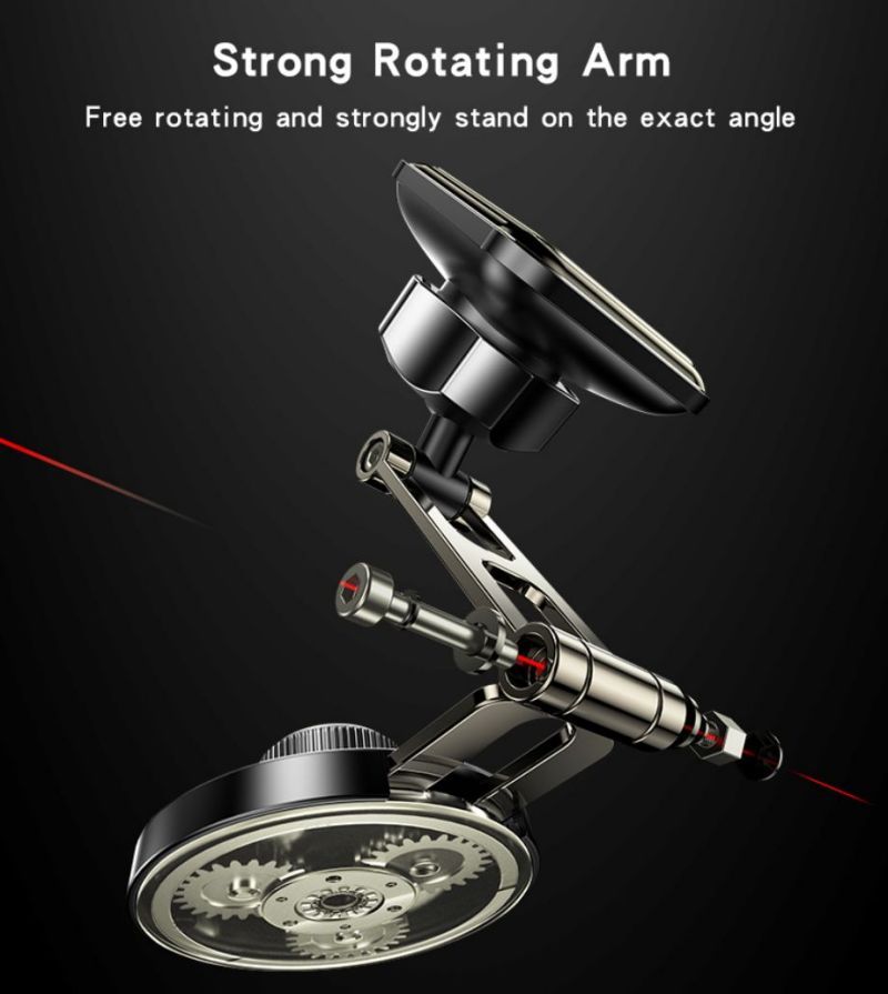 C264 Folding Magnetic Suction Cup Phone Holder Details