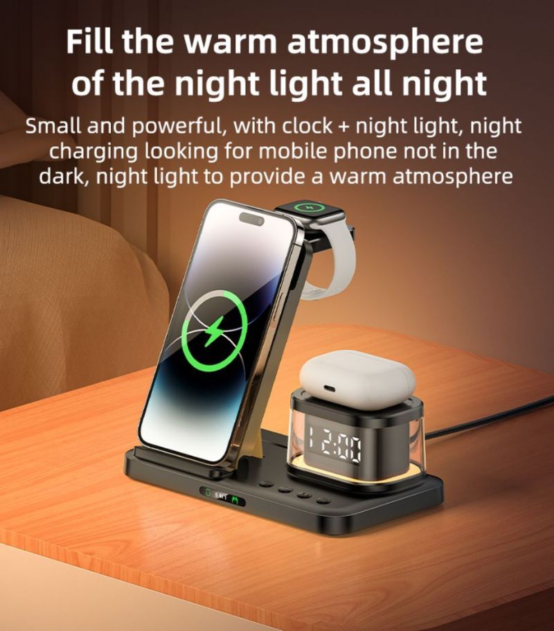 DS22 5 in 1 Wireless Charging Stand(For IP) Details