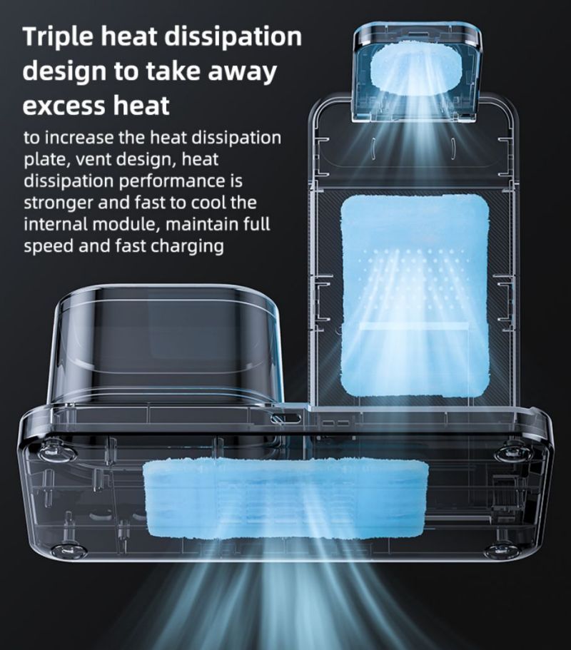 DS23 5 in 1 Wireless Charging Stand(For IP) Details