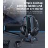 HB25 3.5MM Expansion interface HUB Function Seven Colorful RGB Muiti Functionel Headphone Holder