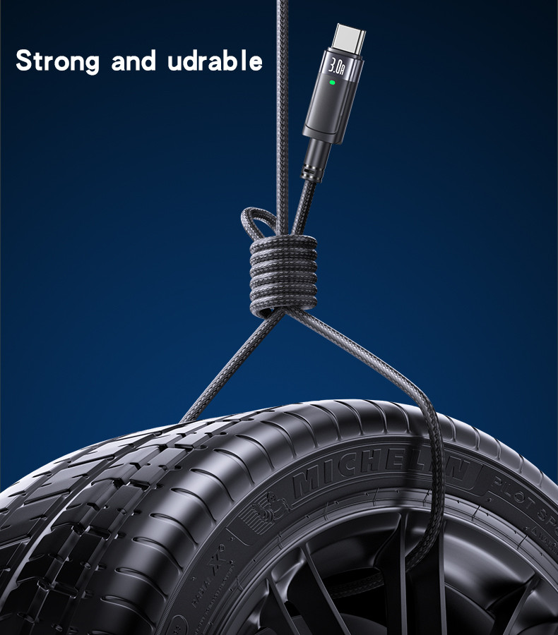 CA123C USB To TC 27W Auto Disconnecting Charging Data Cable Details