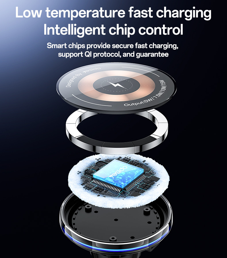 C308 Low Temperature 15W MAX Flowing Light Magnetic Suction