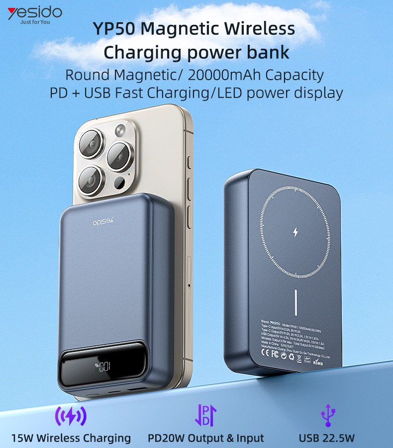 YP50 35W Fast Charging 20000mAh Power Bank