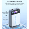 YP50 PD+ USB 35W Fast Charging LED Power Display 20000mAh Magnetic Wireless Charging Power Bank