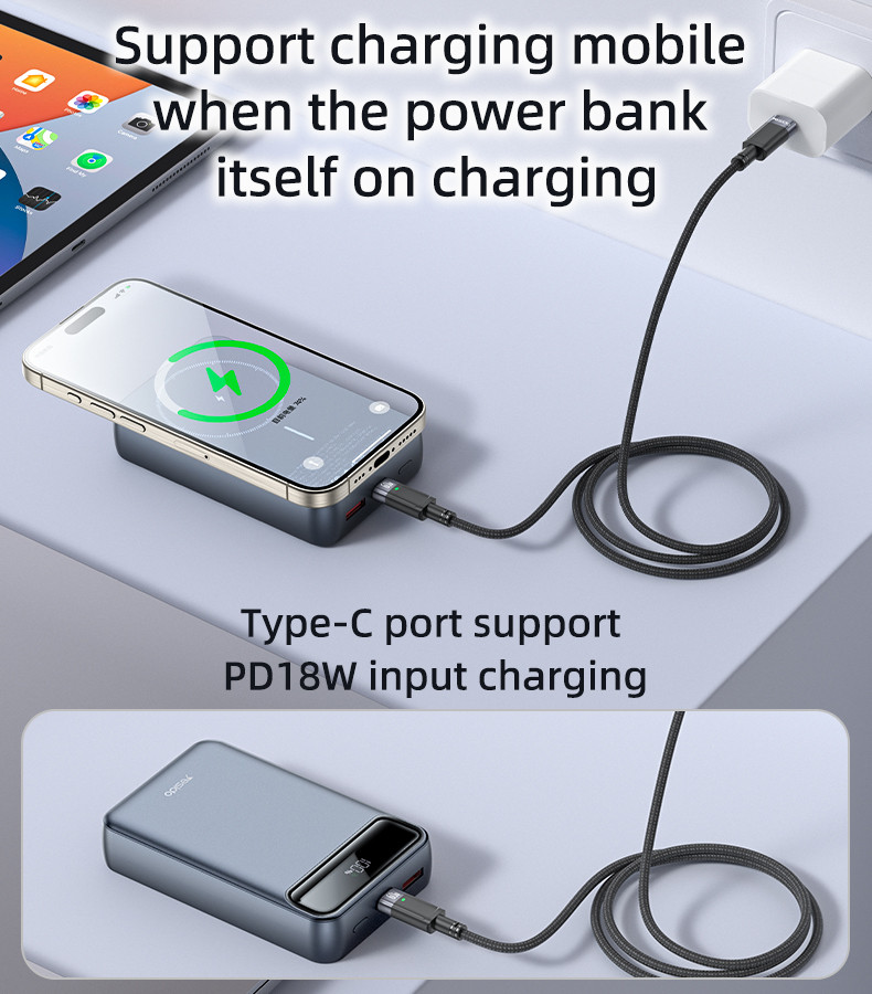 YP50 35W Fast Charging 20000mAh Power Bank Details