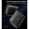YP52 PD 20W+USB 22.5W USB-C & USB-A Fast Charging 10000mAh Mini Power Bank