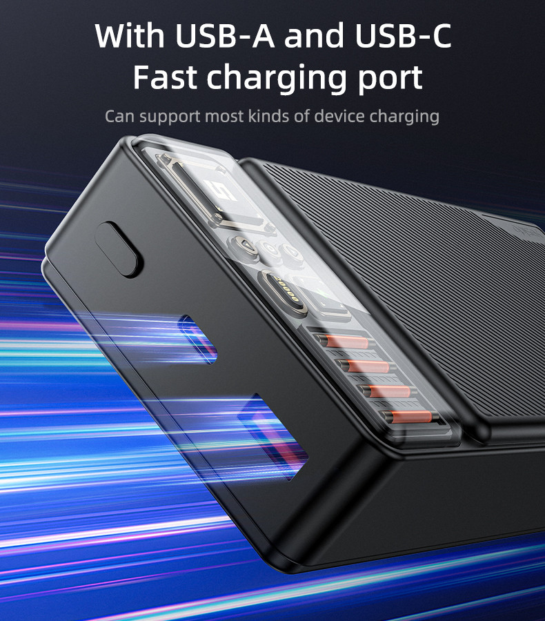 YP54 Fast Charging 20000mAh Power Bank Details