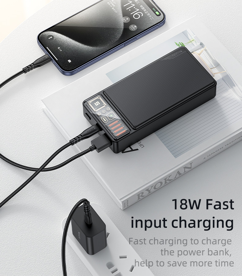 YP54 Fast Charging 20000mAh Power Bank Details