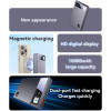 YP61 PD20W Fast Charging HD Digital Display Dual Port 10000mAh Magnetic Wireless Charging Power Bank
