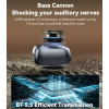 YSW24 BT5.3 Mini Body 1000mAh Hanging rope design Waterproof And Dustproof Super Subwoofer Speaker