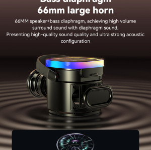 YSW25 BT5.3 360 Sound Effect 8W 1800mAh High-capacity Battery IP67 Waterproof Rating Speaker