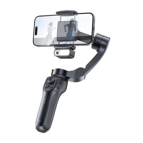 SF21 Face Tracking With Camera Powerful Battery Built-in Extra Fill Light 3-Axis Gimbal Stabilizer