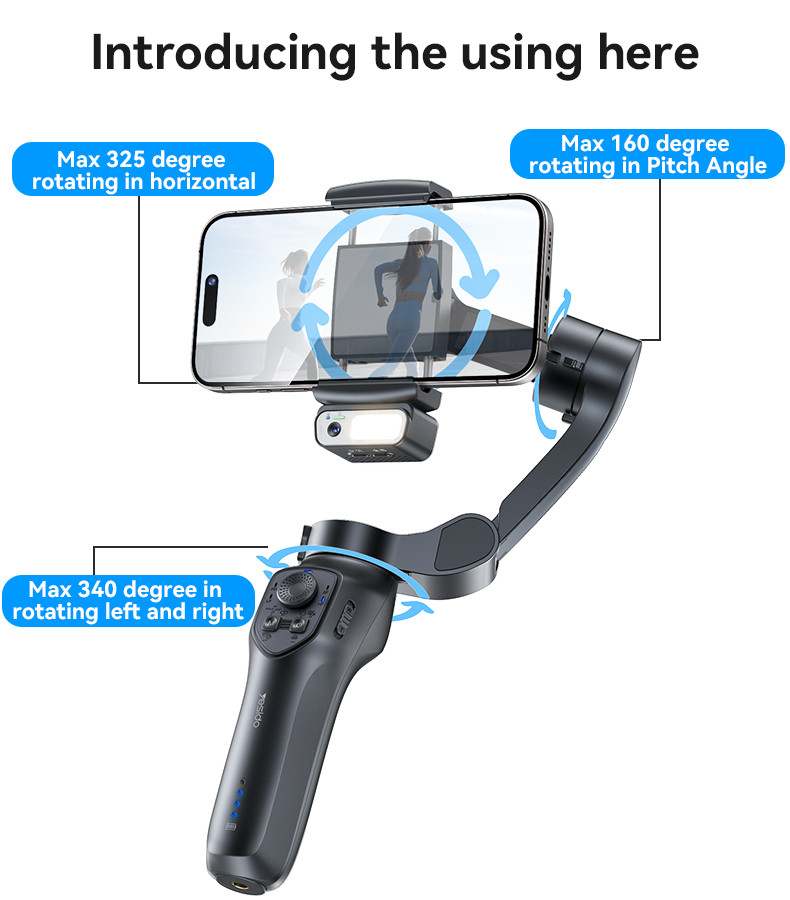 Yesido SF21 Auto Face Tracking Gimbal Stabilizer Details