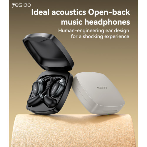 YSP19 BT5.4 Ultra Low Latency IPX5 Waterproof Open Ear Design OWS Open Bluetooth Headset