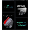 C268 360 Rotating Silicone Anti-slip Adsorption Automatic And Stable Clamping Dashboard Phone Holder