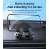 C268 360 Rotating Silicone Anti-slip Adsorption Automatic And Stable Clamping Dashboard Phone Holder