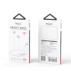YH53 Black And White Three-button Remote HD Call Design In-ear 3.5mm Interface Wired Earphone