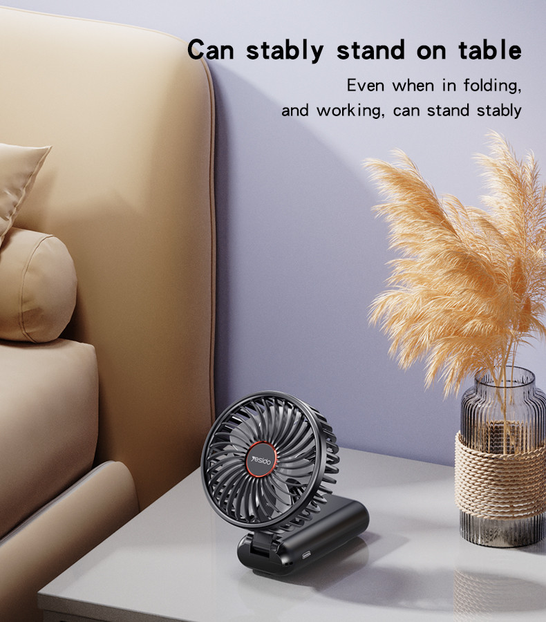 Yesido YF10 Handheld Mini Fan (With Power Bank Function) Details