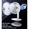 YF16 5 Stages Of Speed With Wireless Charging Plate Functional Table Using Mini Fan