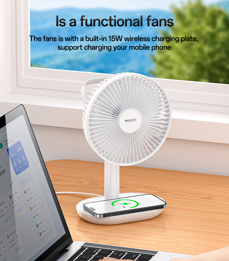 Yesido YF16 5 Stages Of Speed Table Using Mini Fan Details