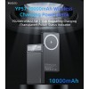 YP57 10000mAh 15W Magnetic Wireless Fast Charging Transparent Power Status Indicator Power Bank