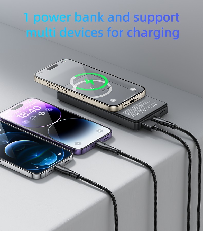 YP57 Magnetic 10000mAh Fast Charging Power Bank Details