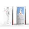 YF15 3-speed Infinitely Variable With 1200mAh Battery Removable Design Small Fan With Phone Holder