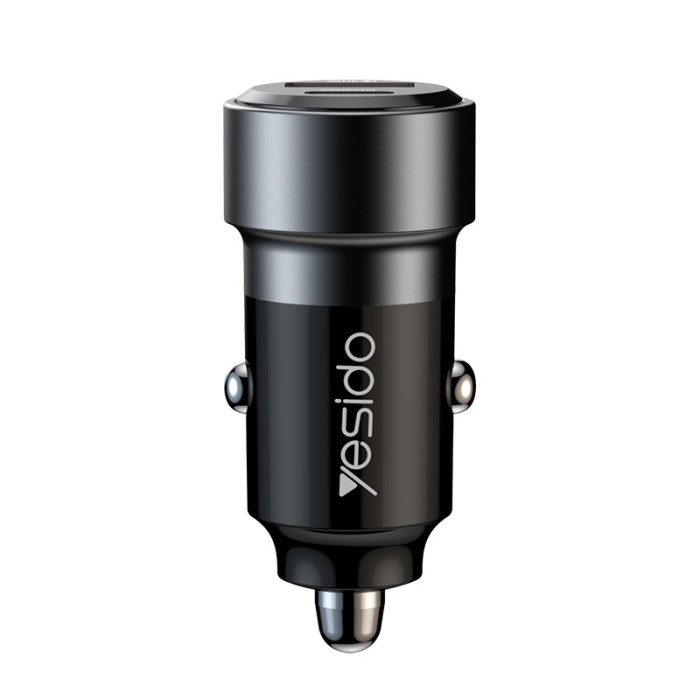 Y55 60W Fast Charging Car Charger | With TC to TC cable car cigarette lighting port charger adapter