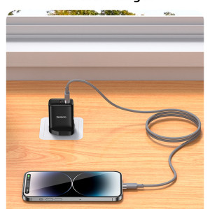 CA173  USB To Type-C 1 Meters Length Max 18W Fast Charging Magnetic Data Cable