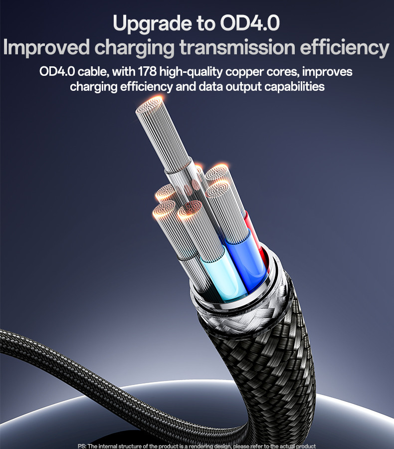 CA179 100W Type-C To Type-C Data Cable Details