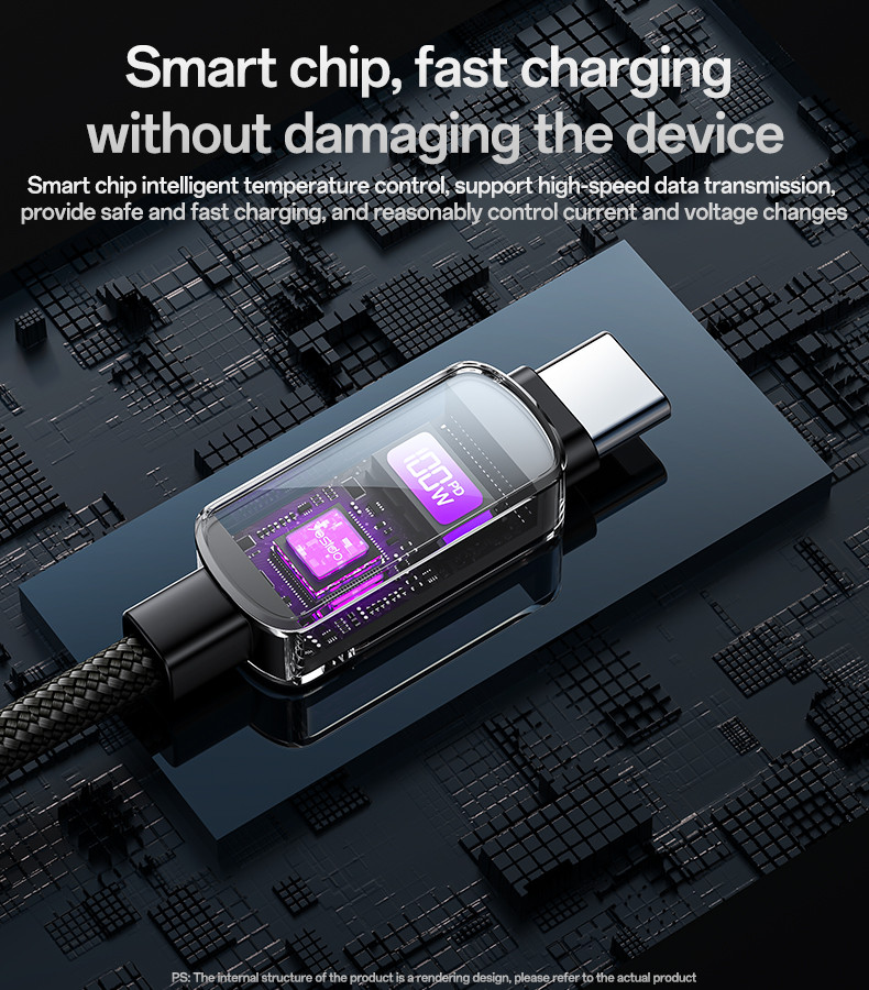 CA179 100W Type-C To Type-C Data Cable Details