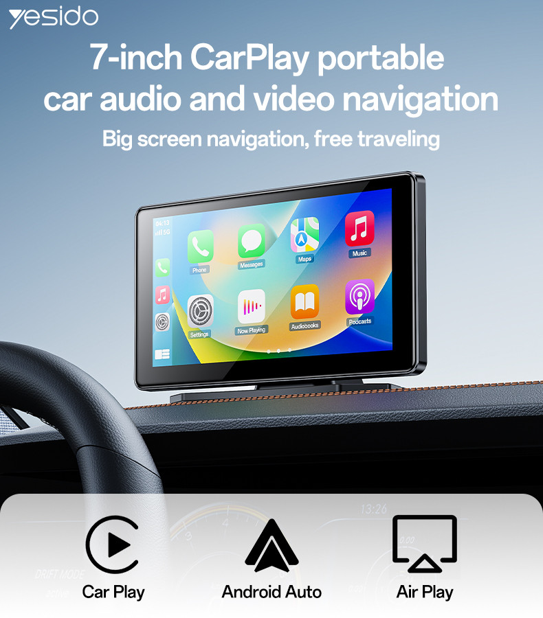 KM17 Car Audio And Video Navigation 7 Inch Carplay