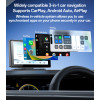 KM17 BT5.0 Built-in Microphone 7inch 60Hz HD Display Portable Car Audio And Video Navigation CarPlay