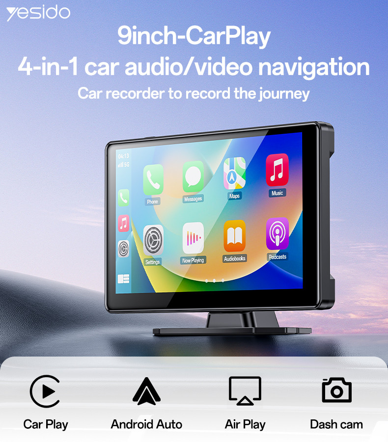 KM18 Car Audio And Video Navigation 9 Inch Carplay