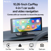 KM19 BT5.2 HD Display With Front And Rear Backup Camera 10.26inch Car Audio/video Navigation Carplay