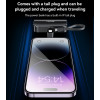 YP68 5000mAh Small And Portable 15W Power Build In Phone Holder Power Bank With Built-in IP Plug
