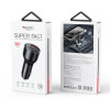 Y65 118W Super Fast Charging Aluminum Alloy QC18W+PD100W USB & Type-C Dual Ports Car Charger