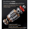 VC08 Multiple Accessories Powerful Power 4000mAh Blowing And Suction 2-in-1 Car Vacuum Cleaner