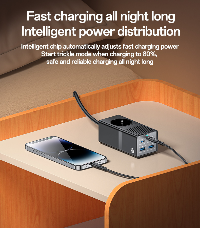 MC35 40W & 2500W EU GaN Fast Charging Charger Hub Details