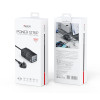 MC38 AC&2*Type-C&2*USB 6 In 1 UK Standard Fireproof PC 65W+2500W GaN Fast Charging Power Socket