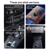 Y61 53W Fast Charging Support Multi Charging Type-C & IP Telescopic Cable Car Charger