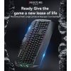 KB21 Mechanical feel keycaps Cool Backlight 104 Full-key Layout 1.5M Long Wired Gaming Keyboard