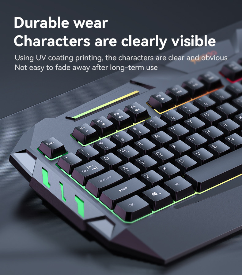 Yesido KB21 Professional Gaming Keyboard Details