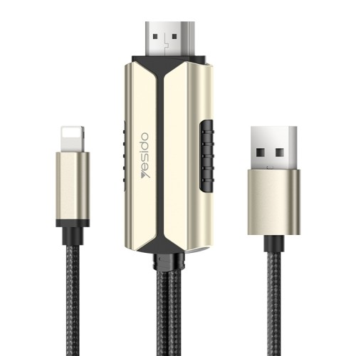 HM12 With USB Charging With 1080P High Clear Resolution Easily Using Lightning To HDMI Cable