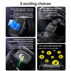IO22 1.83 Inch Big Screen Real-time Message Notification Health Detection BT Smart Call Watch