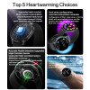 IO28 HD Calling Zinc Alloy Proof Body Health Detection Dual Strap Configuration BT Smart Call Watch